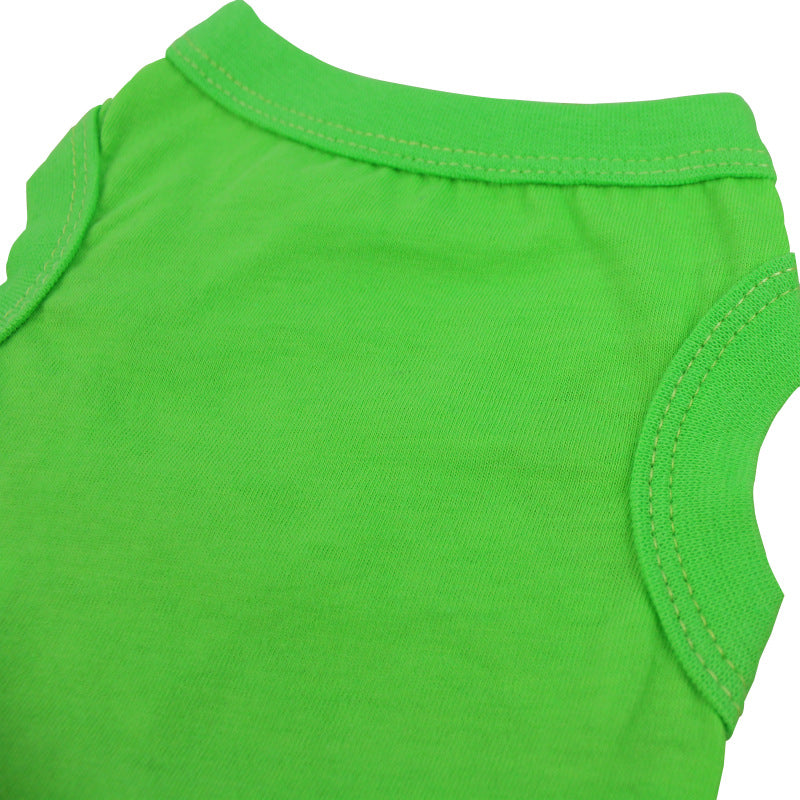Dog Shirt Soft Breathable Dog Blank T-Shirt Jerseys