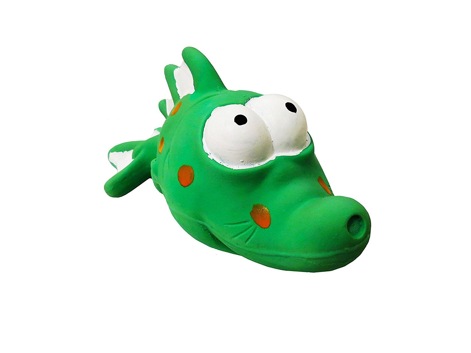 Latex Bug Eyed Green Fish | 7.25 Inch