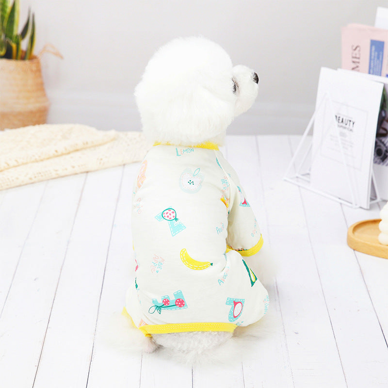 Cute Dog Clothes Onesies Puppy Pajamas