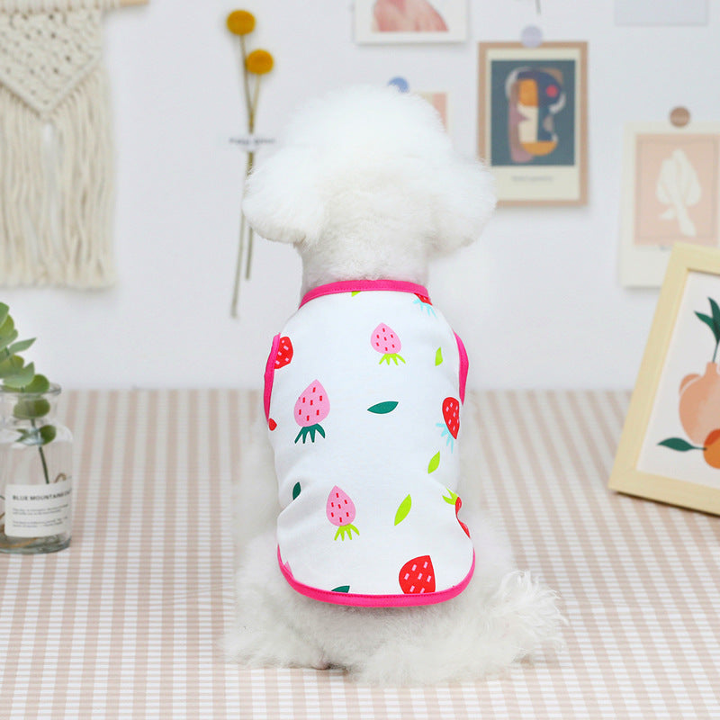Soft and Breathable Apparel Vests Dog Shirts