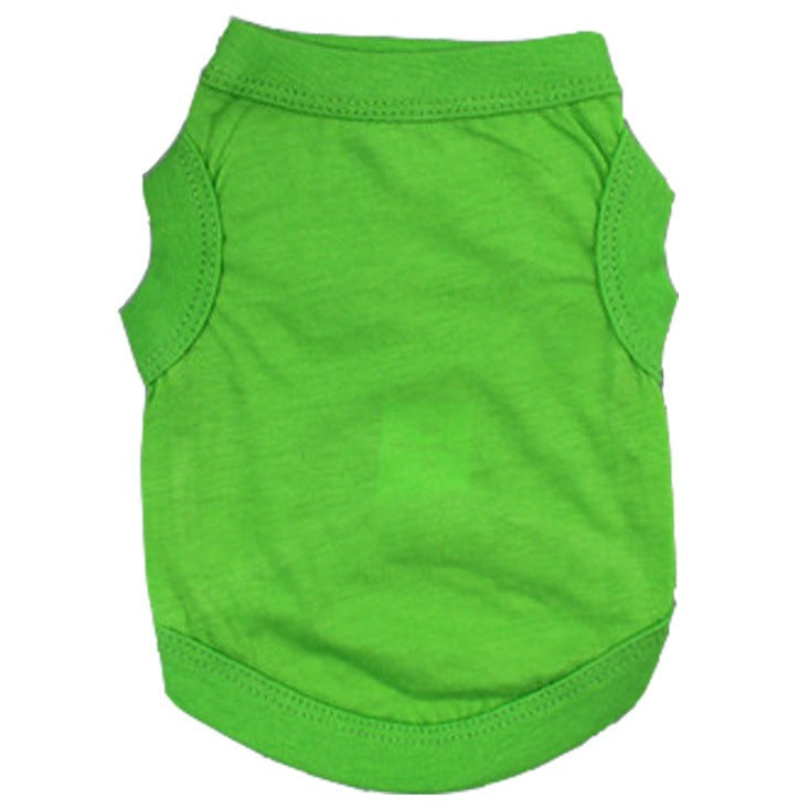 Dog Shirt Soft Breathable Dog Blank T-Shirt Jerseys