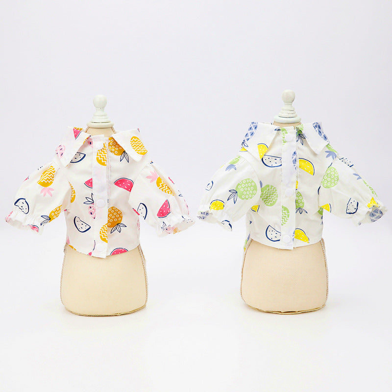 Breathable Dog Polo T-Shirts Summer Clothes