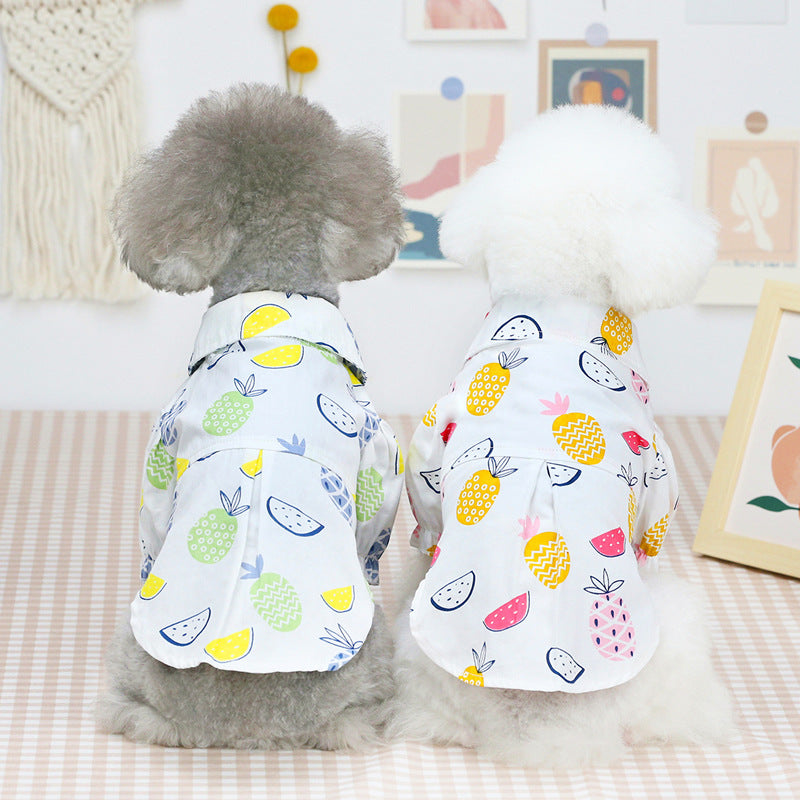 Breathable Dog Polo T-Shirts Summer Clothes