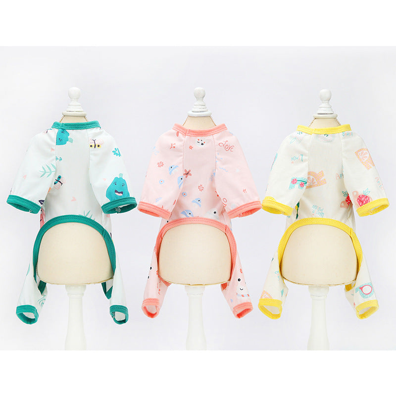 Cute Dog Clothes Onesies Puppy Pajamas