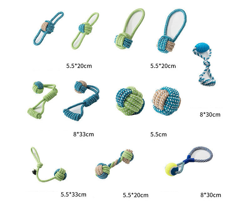 Durable Dog Rope Toys Relieves Stress
