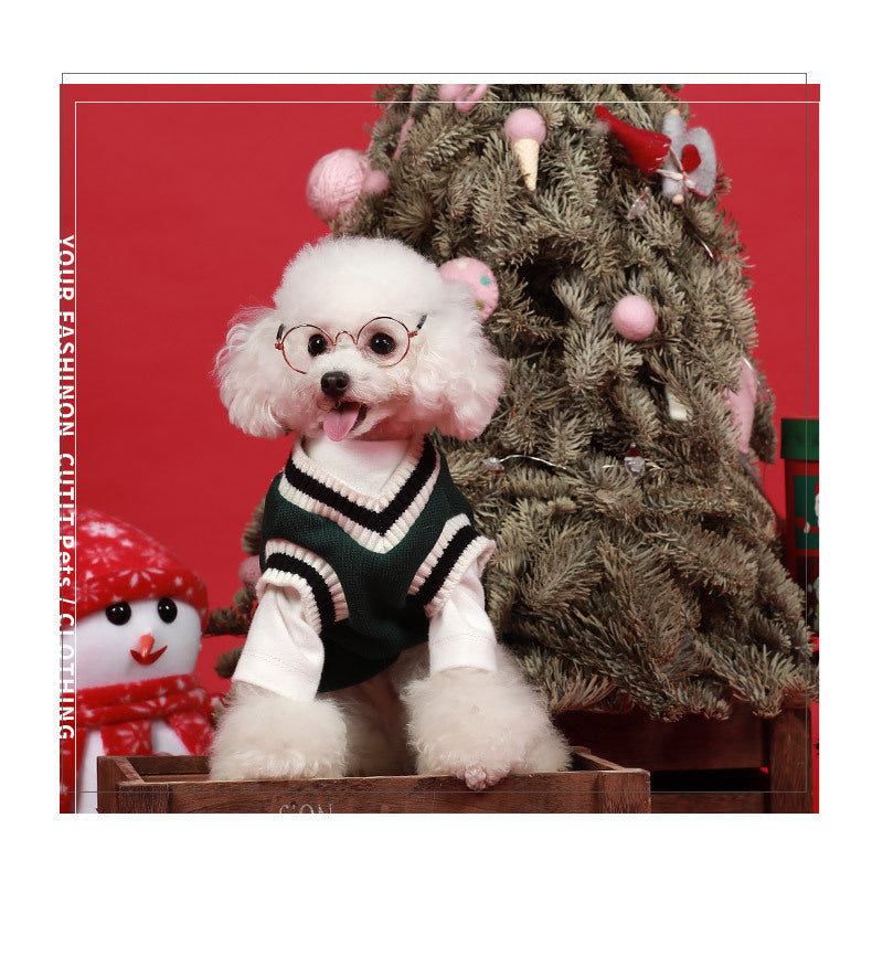 Dog Clothes Pet School Vest