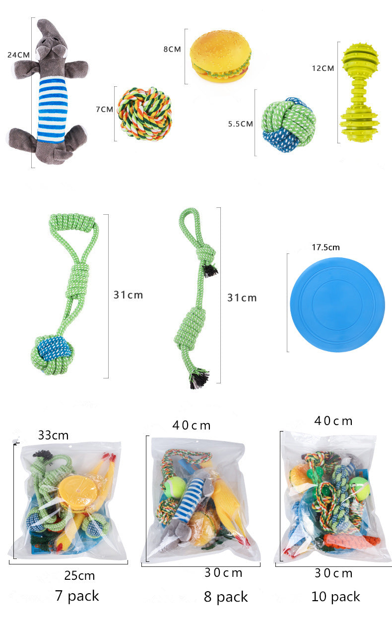 Dog Teething Toys Chew Dog Rope Toys