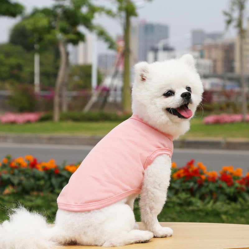 Dogs Pullover 100% Cotton Soft Puppy Cute Blank Clothes