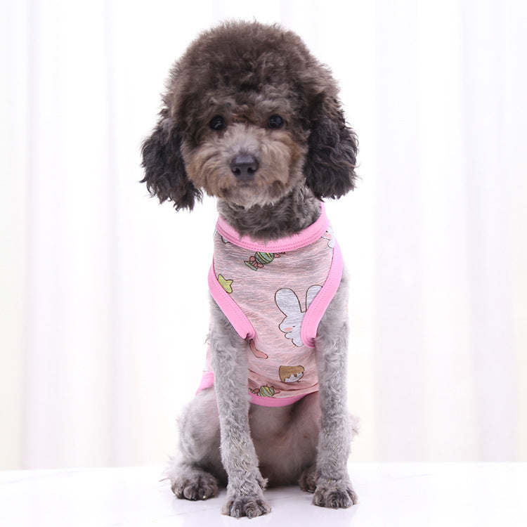 Puppy Apparel Summer Shirts Cute Vest