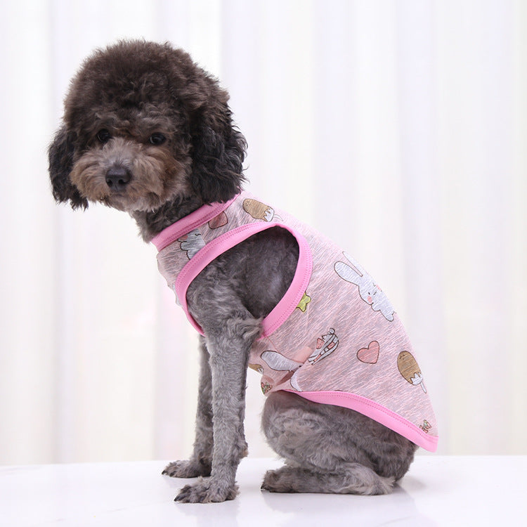 Puppy Apparel Summer Shirts Cute Vest