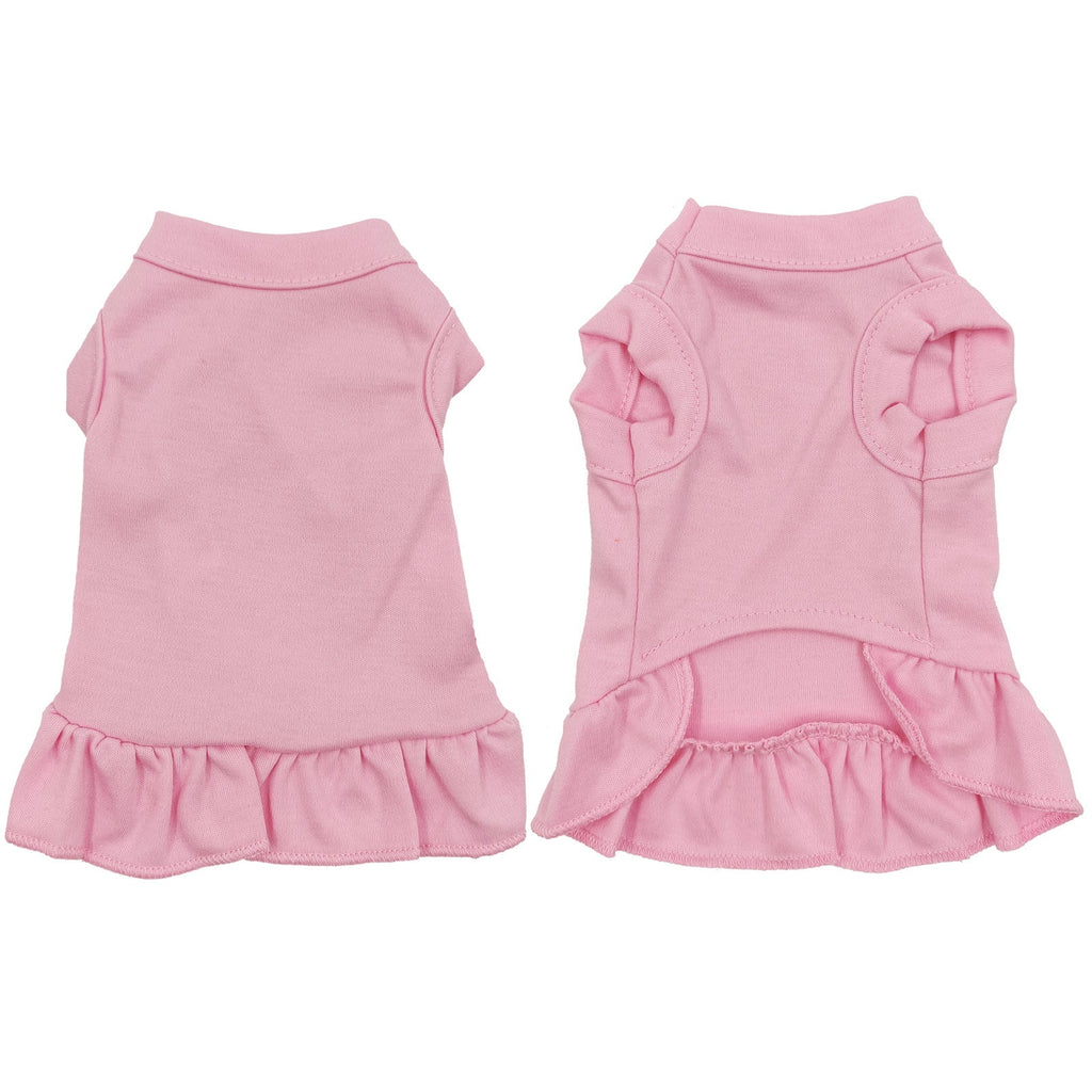 Sleeveless Dress Blank Dog Shirt Skirt for Sublimation