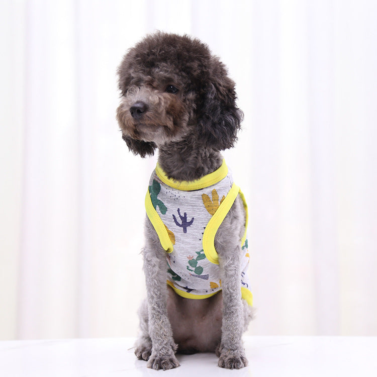 Puppy Apparel Summer Shirts Cute Vest