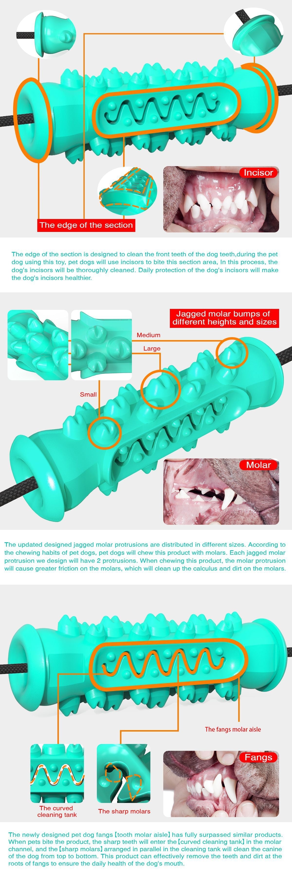 Dog Suction Cup Rope Toy Pet Molar