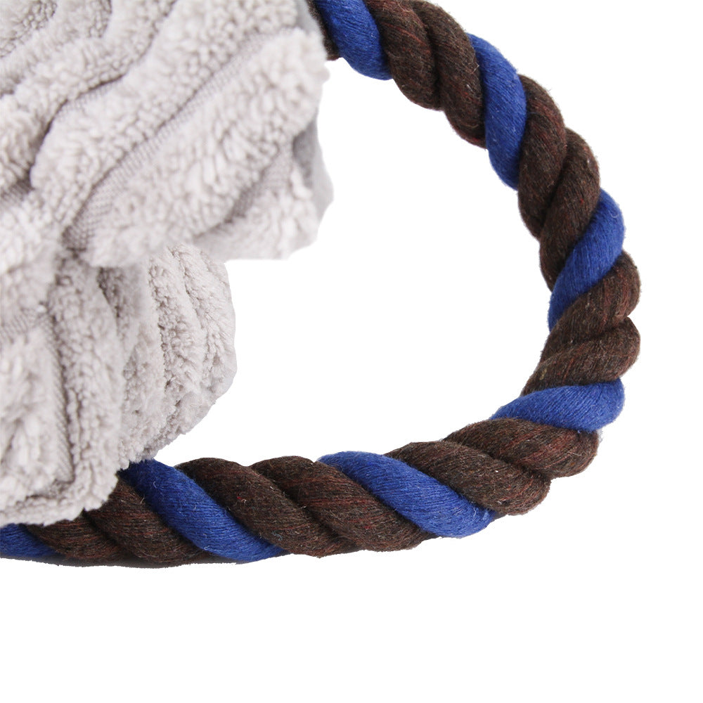 Squeaky Plush Dog Toy for Small to Large Dogs