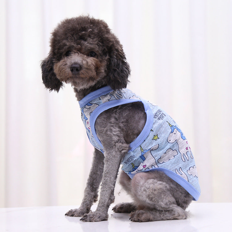 Puppy Apparel Summer Shirts Cute Vest