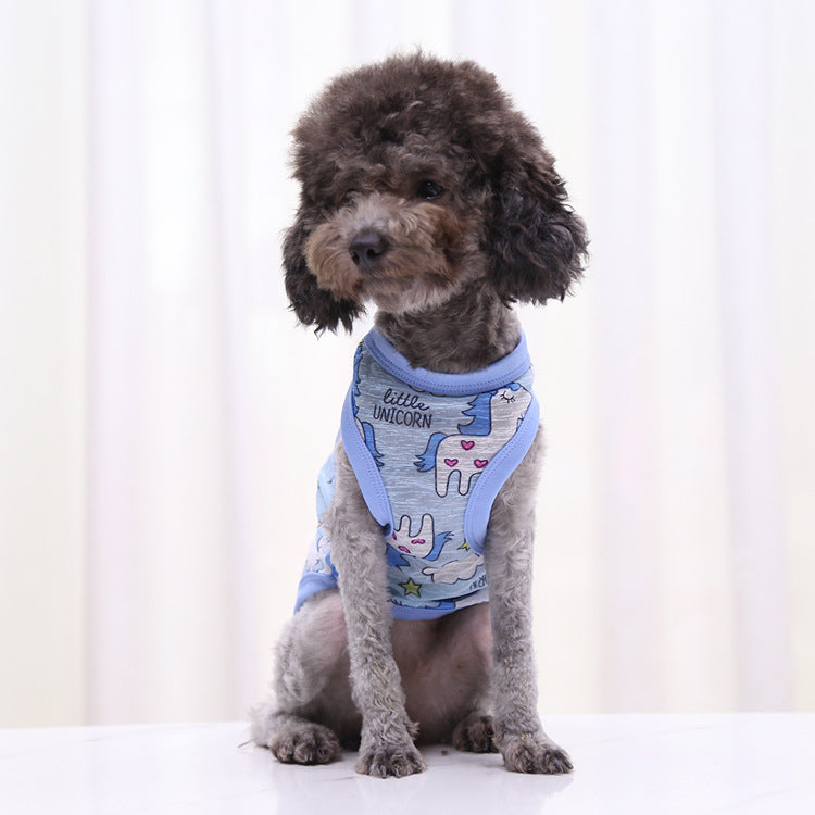 Puppy Apparel Summer Shirts Cute Vest