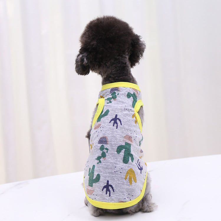 Puppy Apparel Summer Shirts Cute Vest