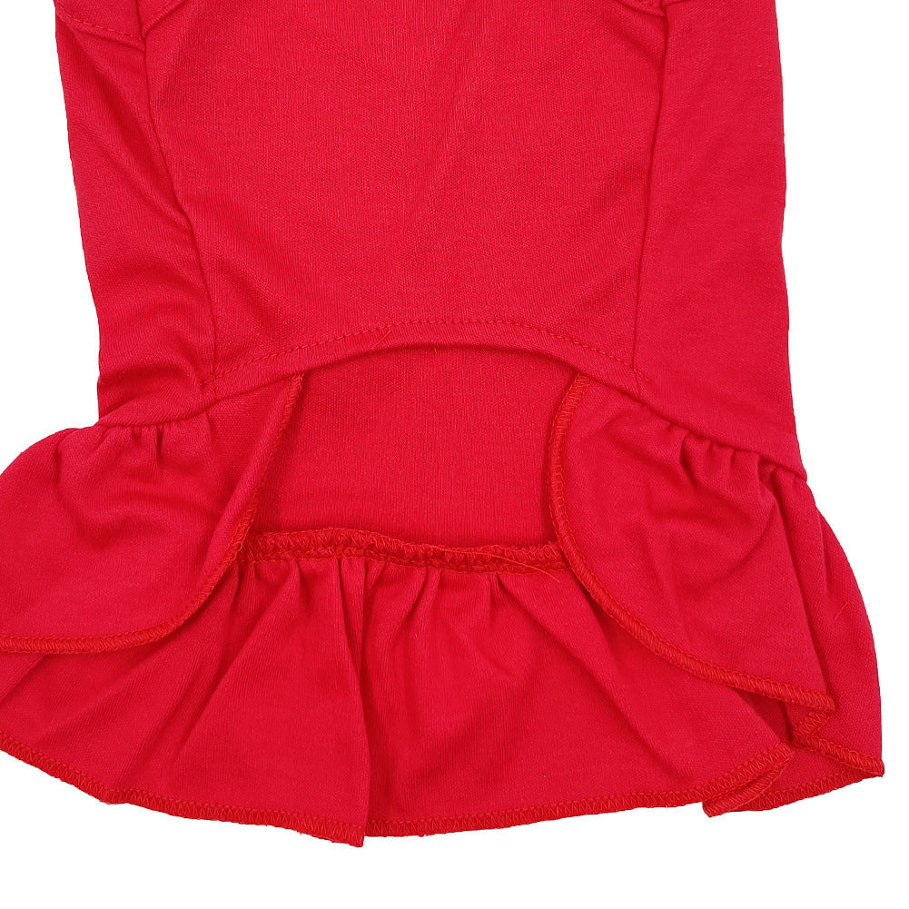 Sleeveless Dress Blank Dog Shirt Skirt for Sublimation