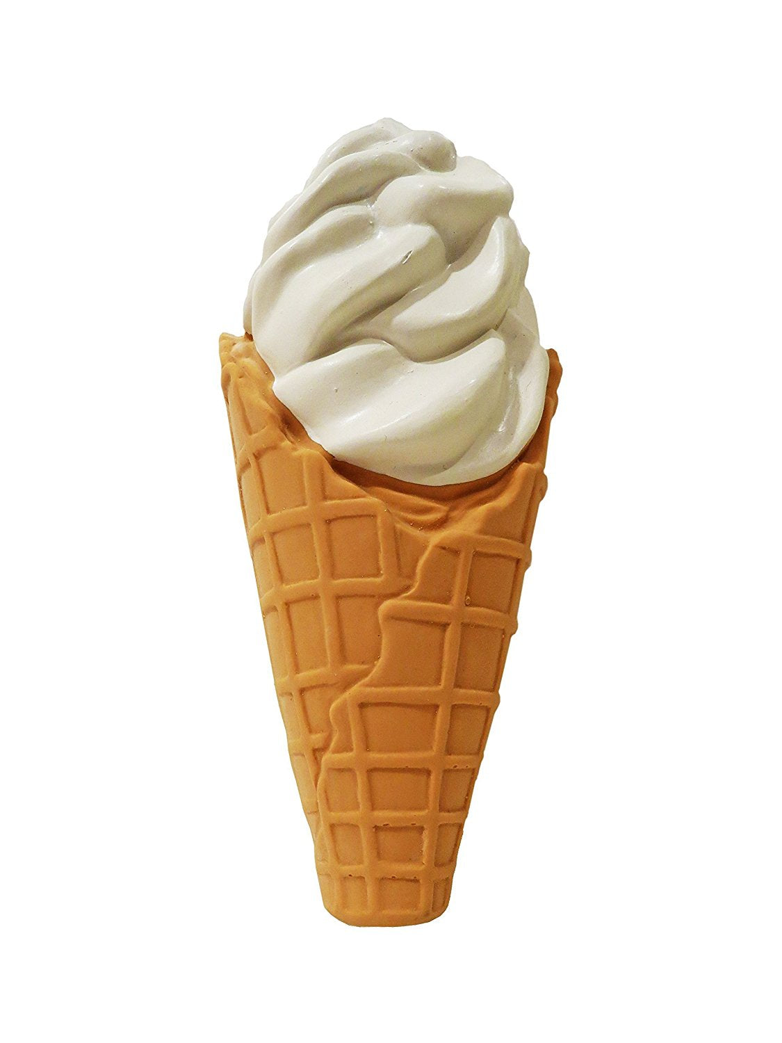 Stuffed Latex Waffle Cone, 7.5" L