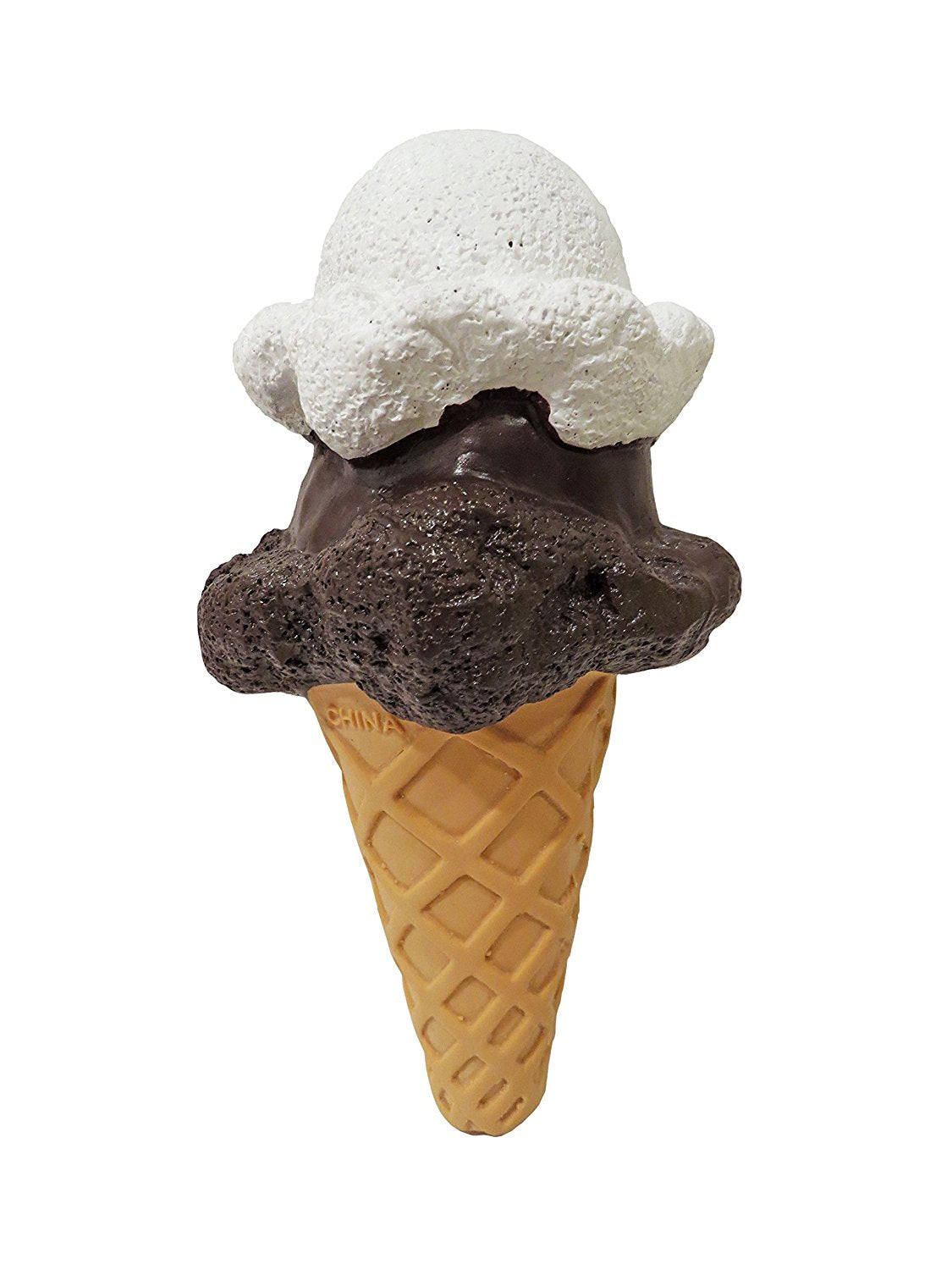 Stuffed Lated Latex Double Scoop Ice Cream Cone | 7.5 Inch