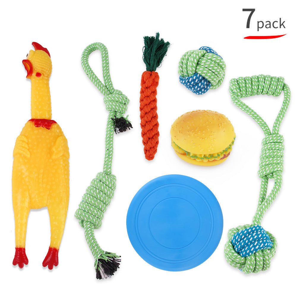 Dog Teething Toys Chew Dog Rope Toys