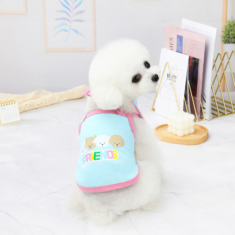 Breathable Pet T-Shirt for Small Dogs