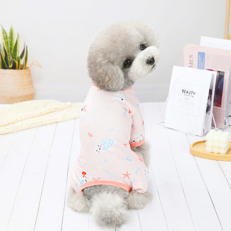 Cute Dog Clothes Onesies Puppy Pajamas