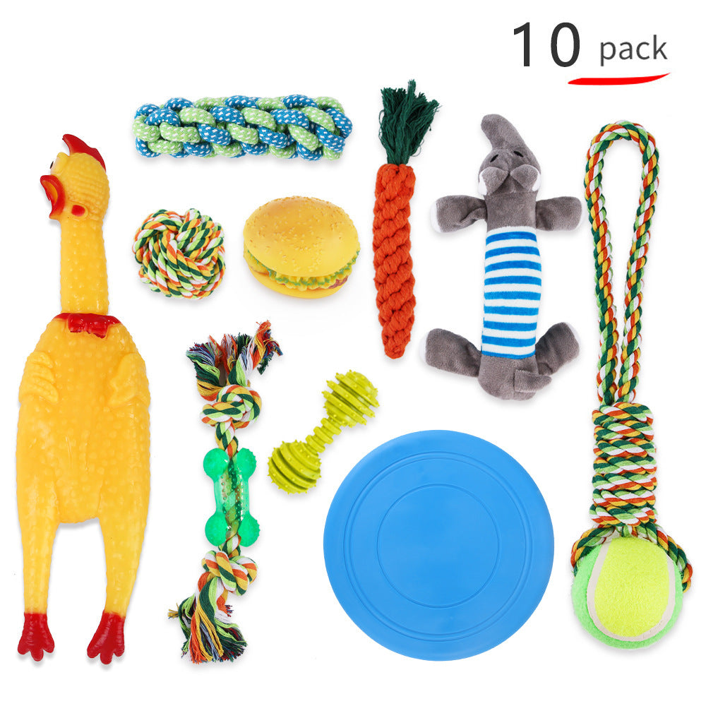 Dog Teething Toys Chew Dog Rope Toys