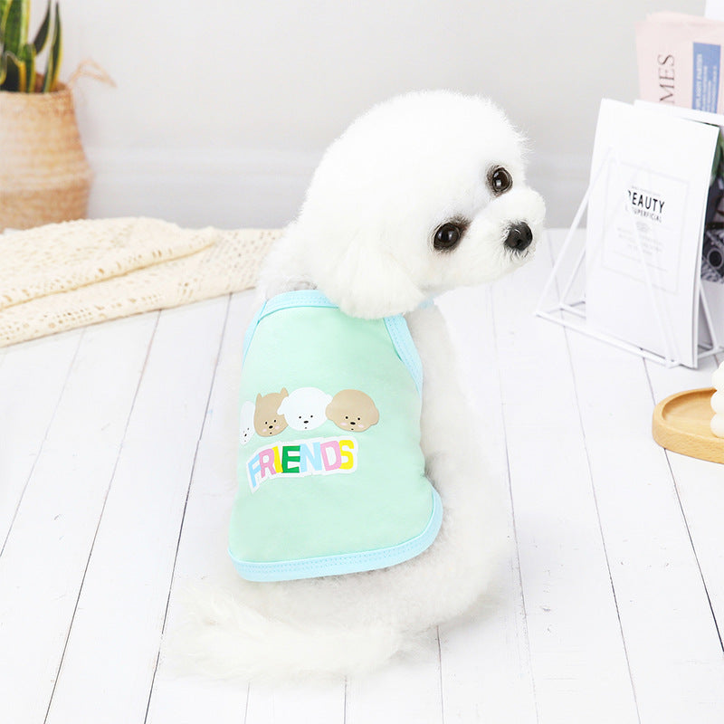 Breathable Pet T-Shirt for Small Dogs