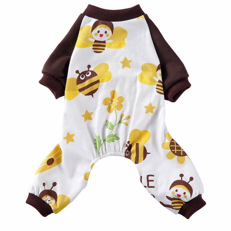 Puppy Pajamas Adorable Puppy Clothes Soft Dog Pajamas