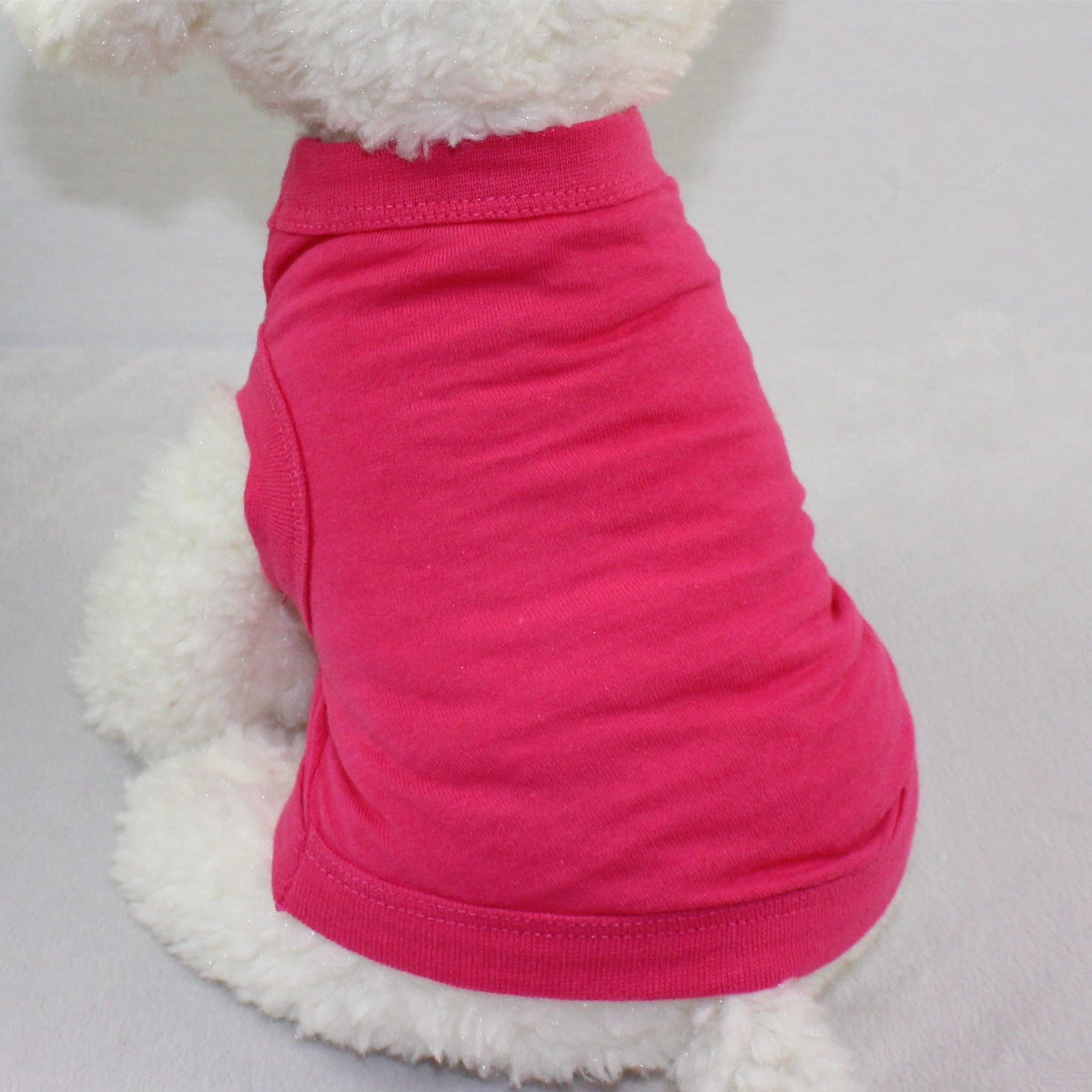 Dog Shirt Soft Breathable Dog Blank T-Shirt Jerseys